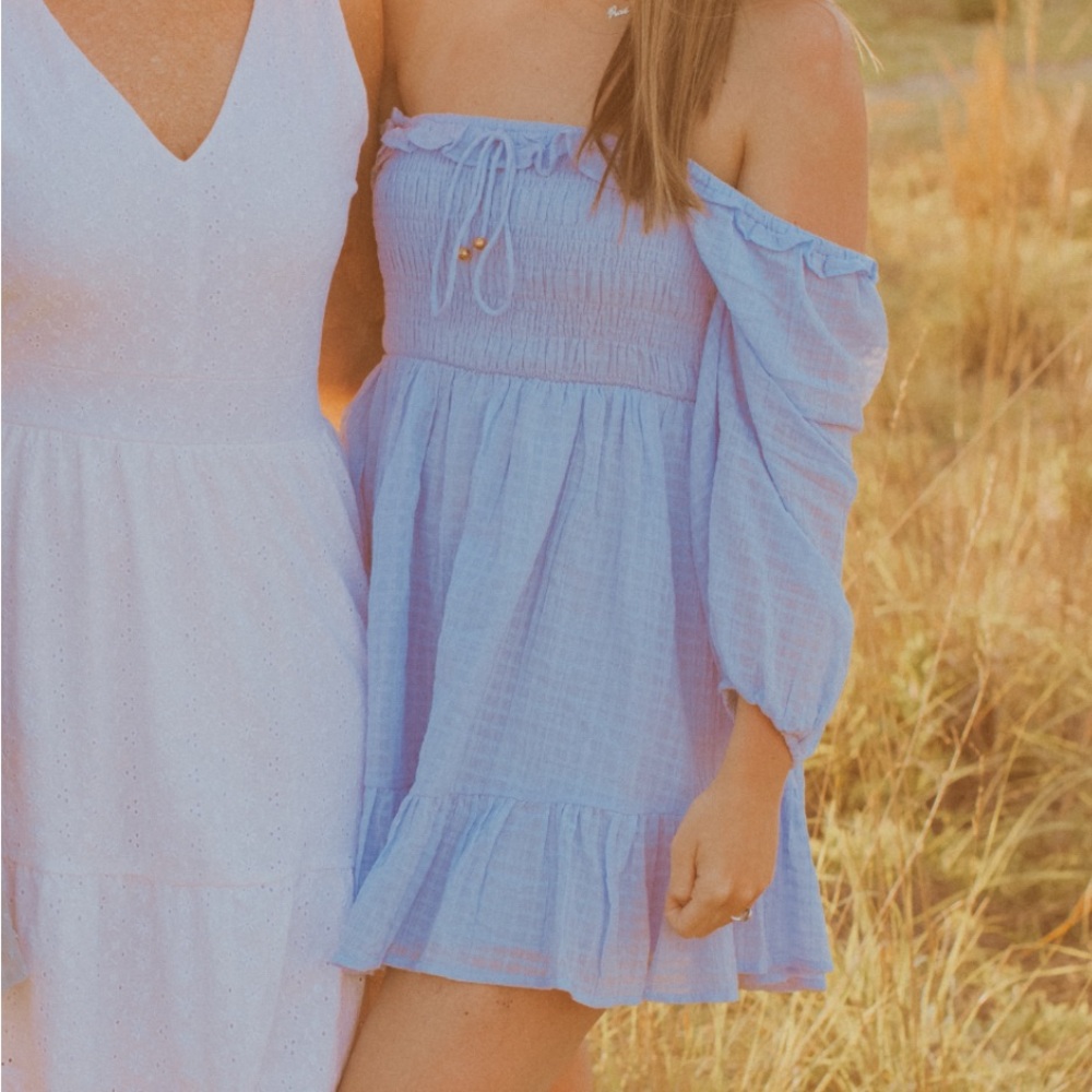 Flowy Blue Dress